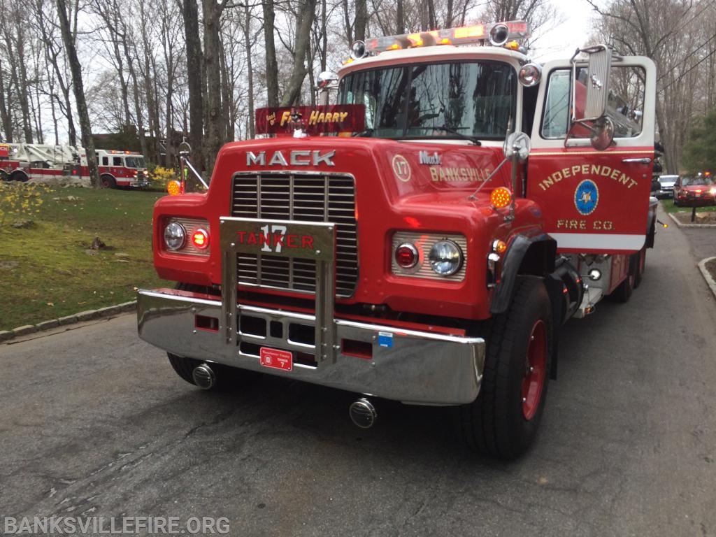 Tanker 17 Operating as Shuttle for Londonderry Dr.